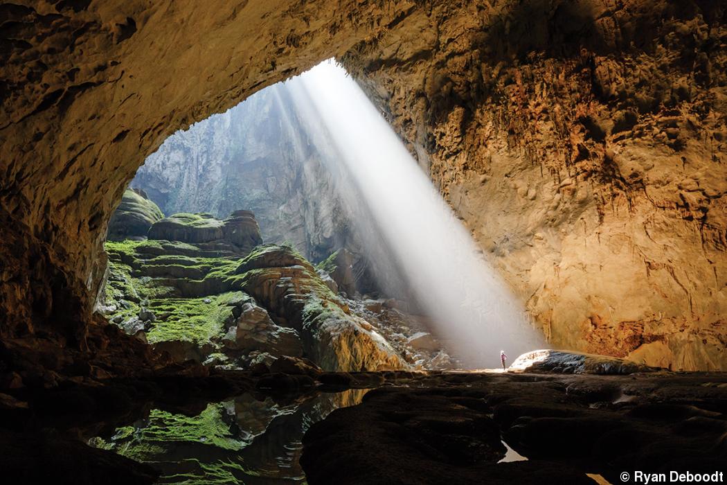 Ryan Deboodt is addicted to discovering and photographing caves Ryan Deboodt is addicted to discovering and photographing caves