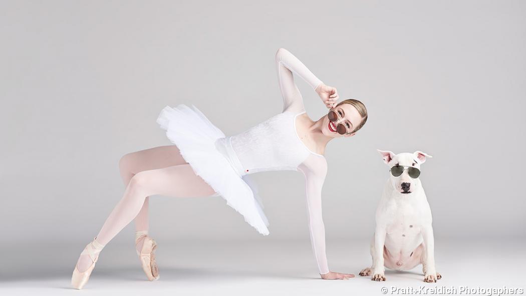 Photo series: Ballerinas and dogs Photo series: Ballerinas and dogs