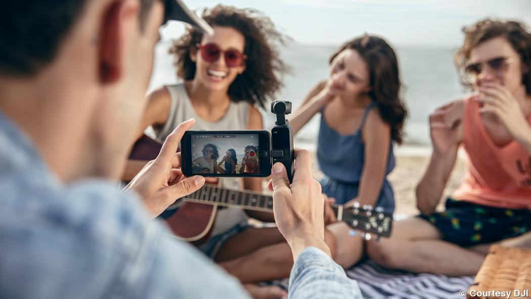 Pocket cinema: A look at the DJI Osmo Pocket Camera Pocket cinema: A look at the DJI Osmo Pocket Camera