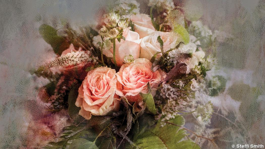 Wedding photographer turns bouquets into fine art Wedding photographer turns bouquets into fine art