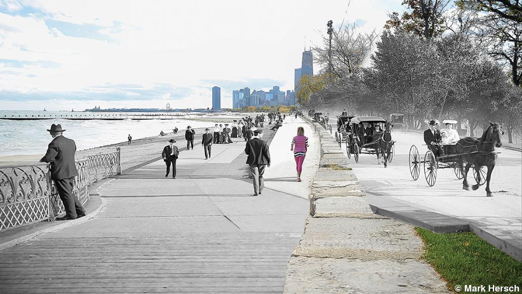 Photographer Fuses Old and New Cityscapes Photographer Fuses Old and New Cityscapes