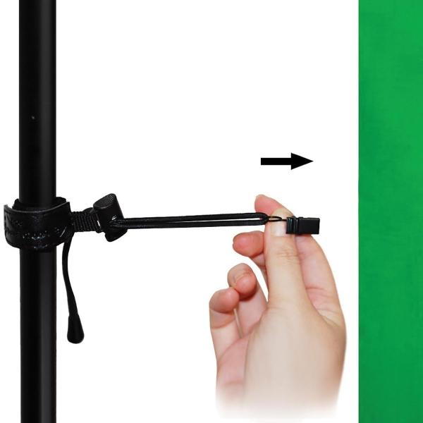 Pull Tight Backdrop Clips