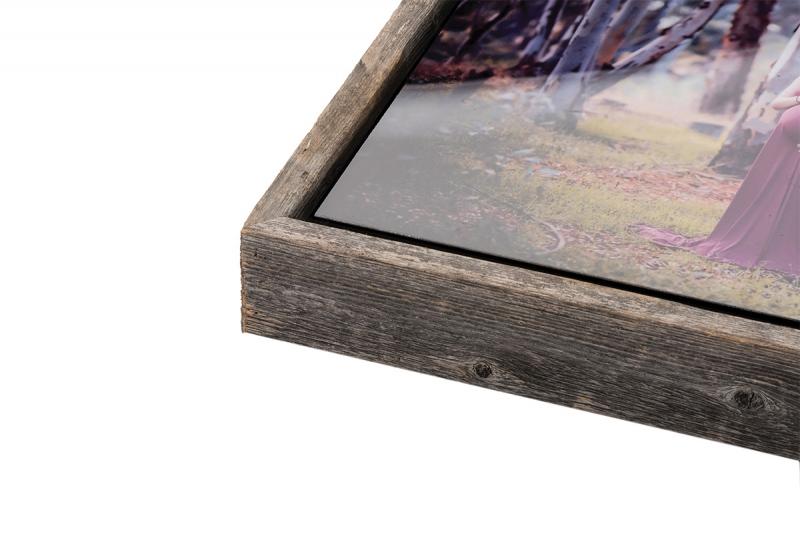 Bay Photo Slim Barnwood Float Frame
