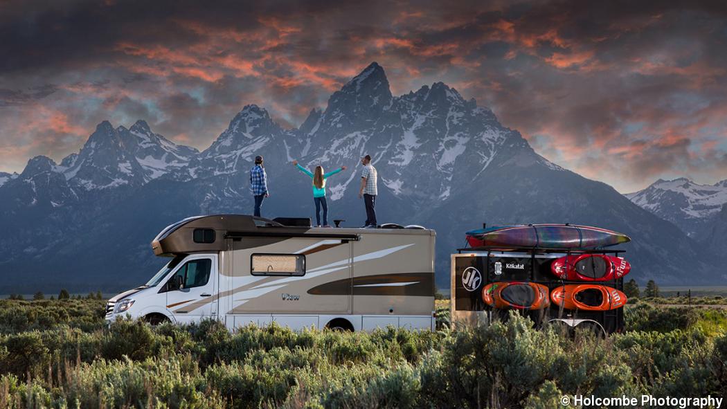 Adventure and business success are on the open road Adventure and business success are on the open road